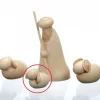 Agneau En Bois Pour Crèche De Noël, 3 Cm