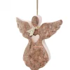 Ange De Noël A Suspendre Avec Un Coeur, 6,5 Cm