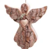 Ange De Noël A Suspendre Avec Un Coeur, 12 Cm