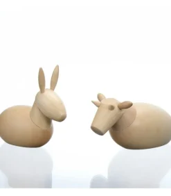 Animaux Pour Crèche De Noël, L'Ane Et Le Boeuf, 8 Cm