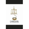 Bougeoir Carrousel Tour Eiffel Dore