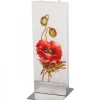 Bougie Décorative Fleur De Coqueliquot