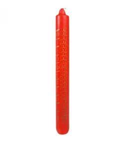 Bougie De L'Avent Graduee, 25 Cm