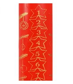 Bougie De L'Avent Graduee, 25 Cm