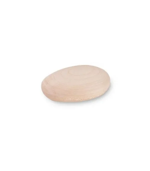 Caillou En Bois Naturel, 5,5 Cm