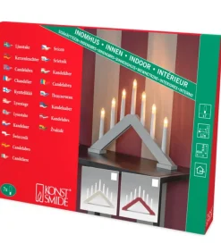 Chandelier Scandinave En Bois, Laque Beige Mat