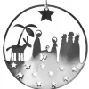 Crèche De Noël Design A Suspendre