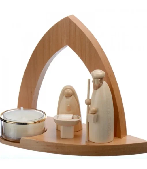 Crèche Design Avec Bougeoir