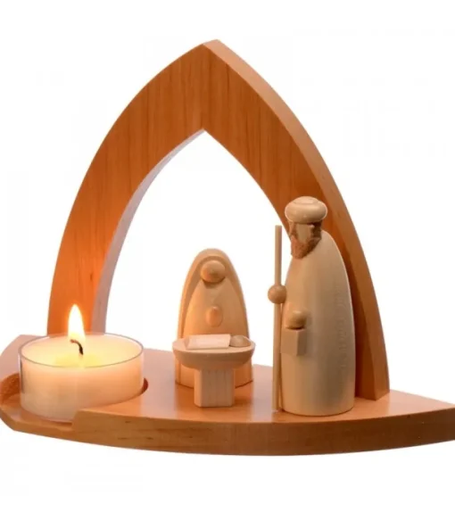 Crèche Design Avec Bougeoir