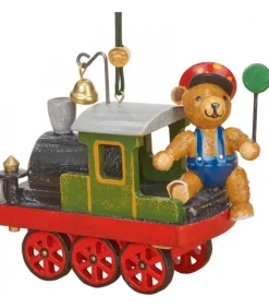 Déco Sapin Vintage, Ourson Et Petit Train