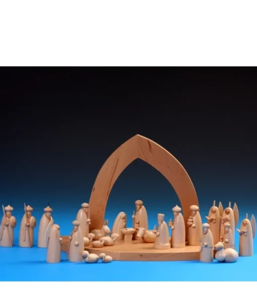 Décoration Pour Crèche De Noël, Caravane, 6 Cm