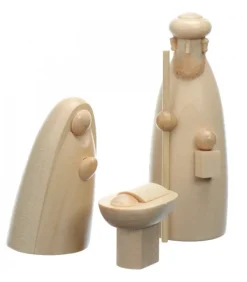 Enfant Jesus, Marie Et Joseph, 12 Cm