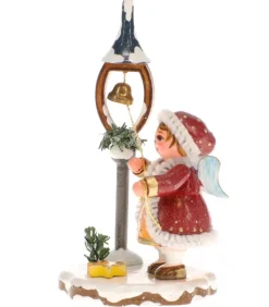 Fillette Et La Clochette De Noël - Village De Noël Miniature