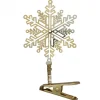 Flocon De Neige A Clipser Sur Le Sapin De Noël