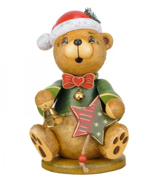 Grand Ourson De Noël Brule-Encens 22 Cm