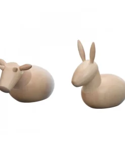 L'Ane Et Le Boeuf, Animaux De La Crèche De Noël, 6 Cm
