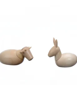 L'Ane Et Le Boeuf, Animaux De La Crèche De Noël, 6 Cm