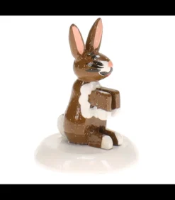 Lapin , Village De Noël Miniature
