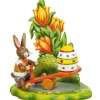 Lapin De Paques En Bois Avec Balancoire