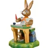 Lapin De Paques En Bois Ecolier Intelligent