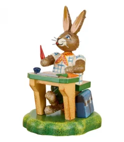 Lapin De Paques En Bois Ecolier Intelligent