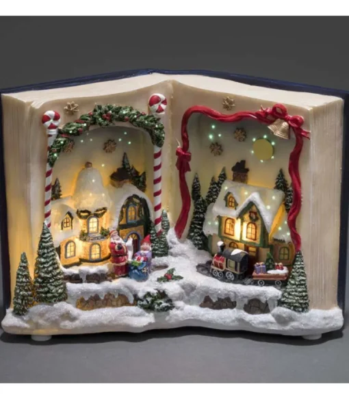 Livre De Noël Musical Lumineux