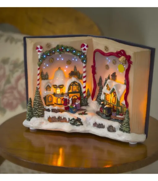 Livre De Noël Musical Lumineux