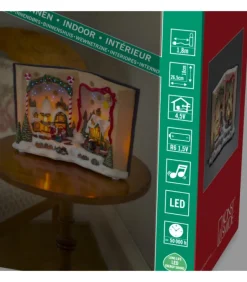 Livre De Noël Musical Lumineux