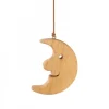 Lune En Bois De Chene A Suspendre 12,5 Cm
