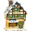 Maison Eclairee Pour Figurine De Noël Miniature Winterkinder, La Patisserie