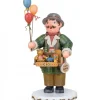 Personnage Porte Encens Vendeur De Ballons