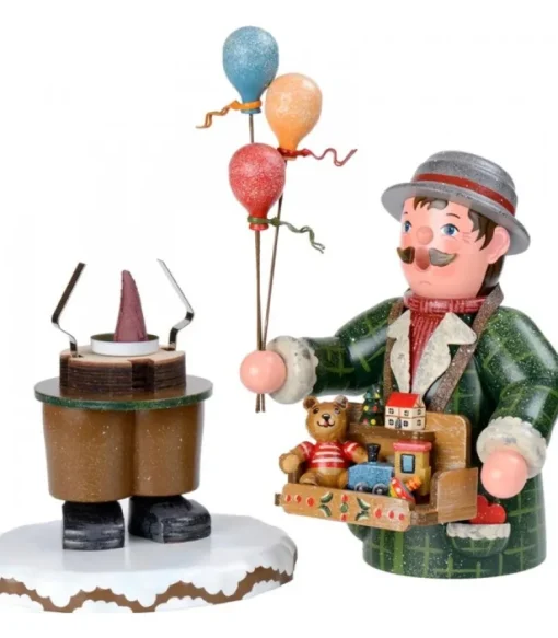 Personnage Porte Encens Vendeur De Ballons