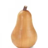 Petite Poire En Bois Poli, 4 Cm