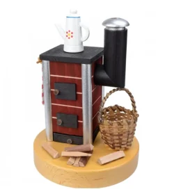 Poele A Bois Brule-Encens