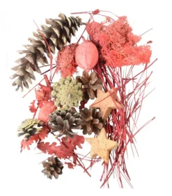 Pot Pourri Melange Pomme De Pin, Fleurs Sechees, Mousse, 100 G