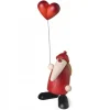 Père Noël Rouge Avec Un Coeur