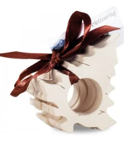 Rond De Serviette Bois Naturel Sapin