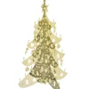 Sapin De Noël Dore A Suspendre