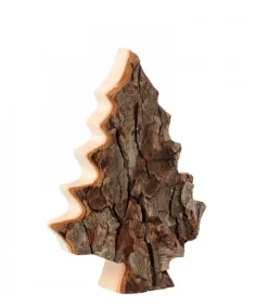 Sapin En Bois Déco En Ecorce 15 Cm