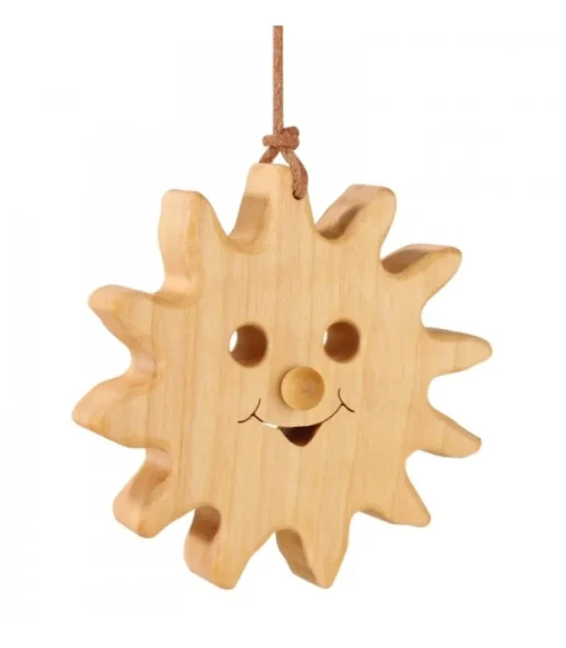 Soleil A Suspendre En Bois De Chene 8 Cm