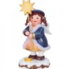 Village De Noël Miniature, Figurine Ange Et Etoile