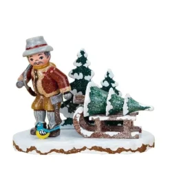 Village De Noël Miniature, Bucheron